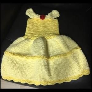 Handmade Crocheted Bella Dress